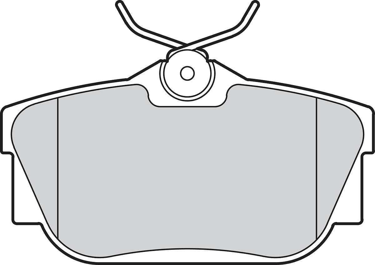 Jeu de 4 plaquettes de frein VALEO ref. 301546